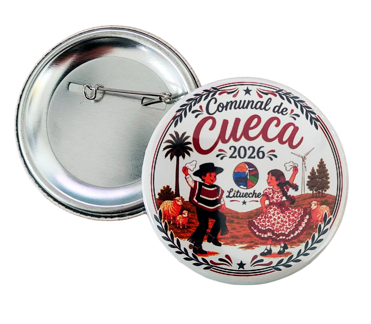 Chapita de 58mm