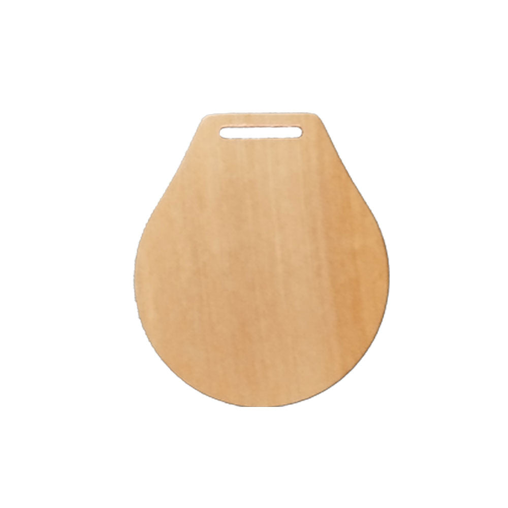 Medalla madera. Redonda B. 5 cms