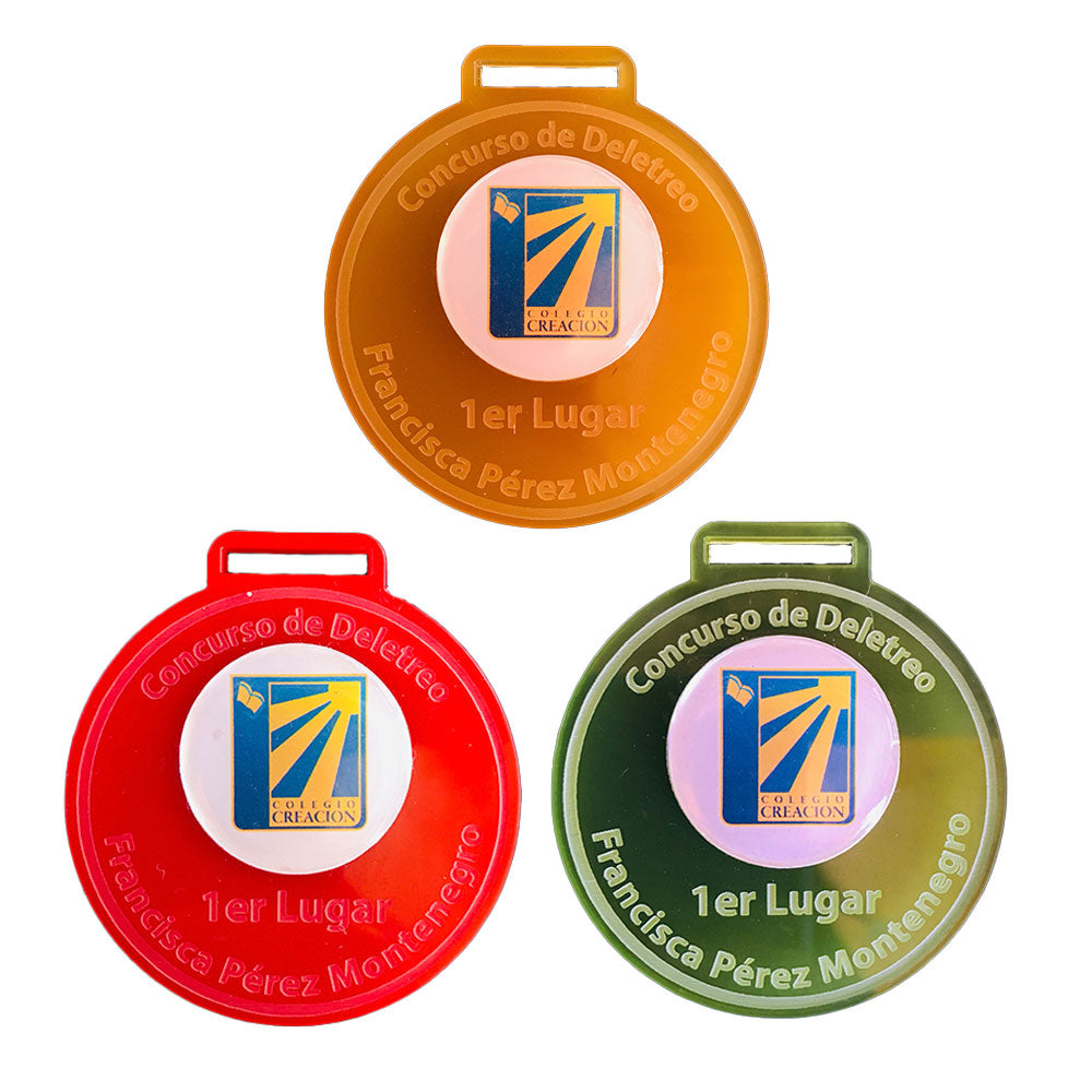 Medalla Acrílica