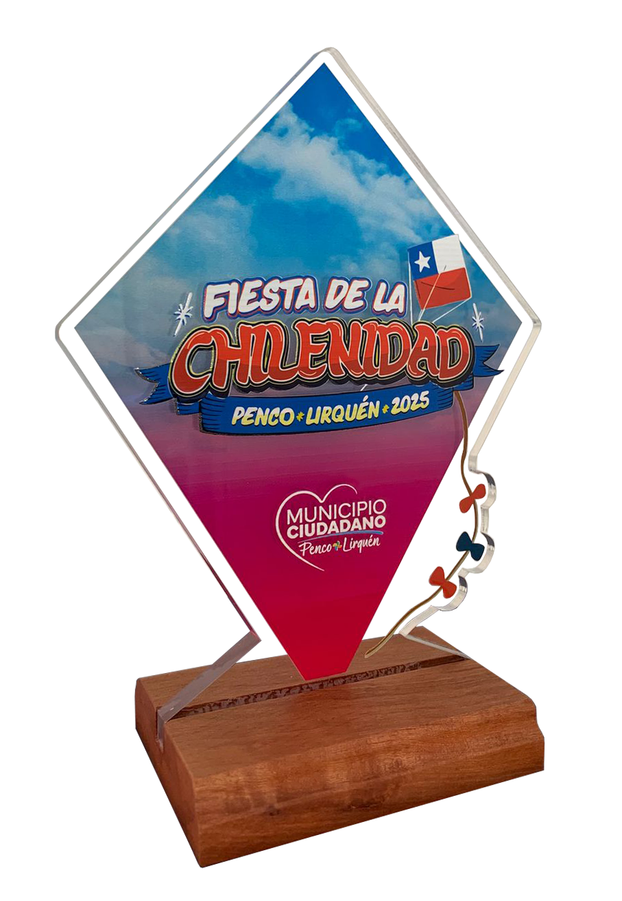 Trofeo Acrílico Personalizado