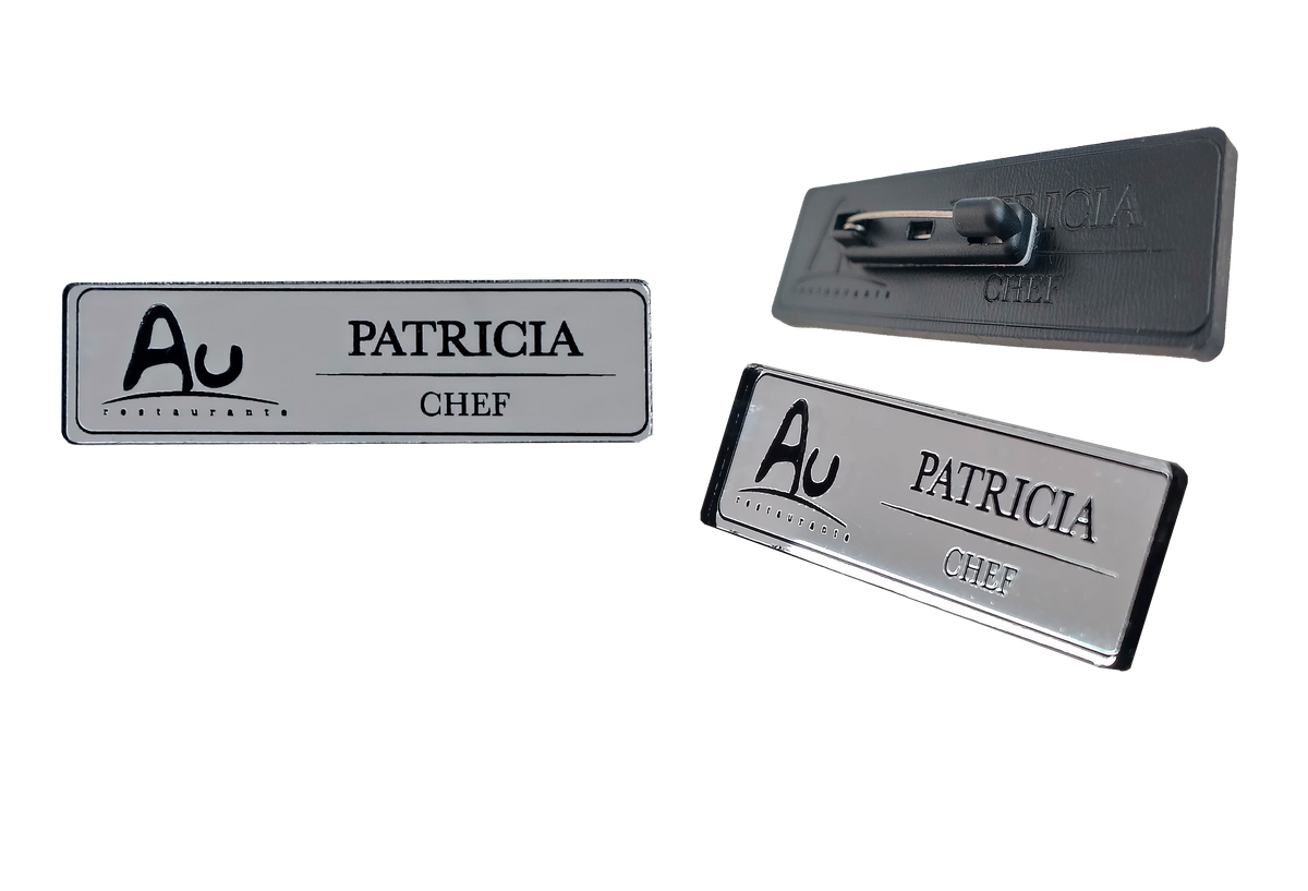 Piocha acrílica espejada