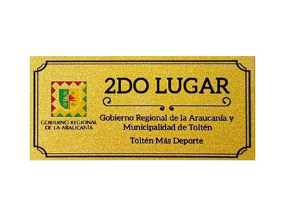 Placa Sublimada