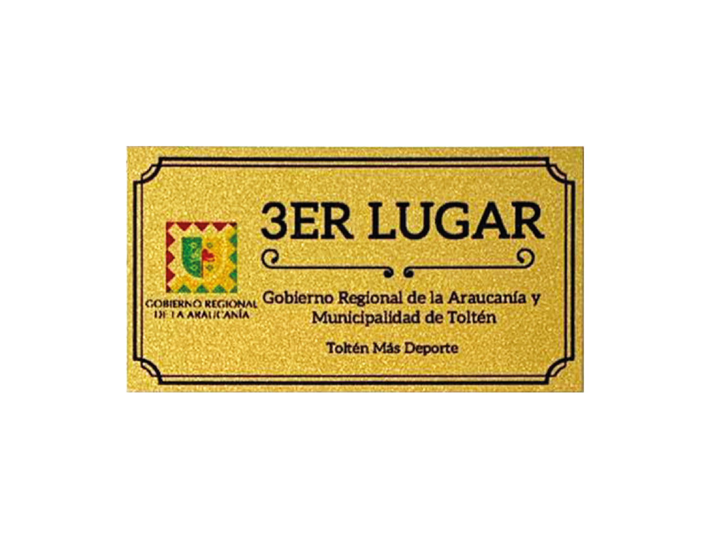 Placa Sublimada