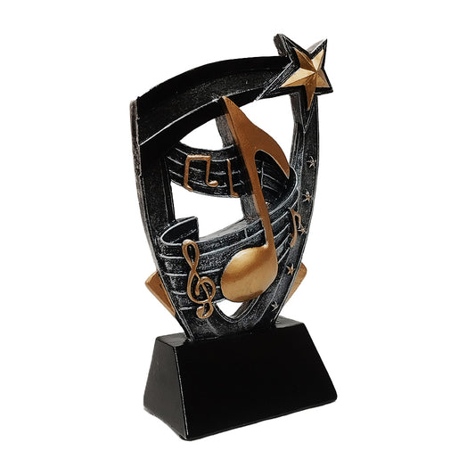 Trofeo Resina Nota Musical