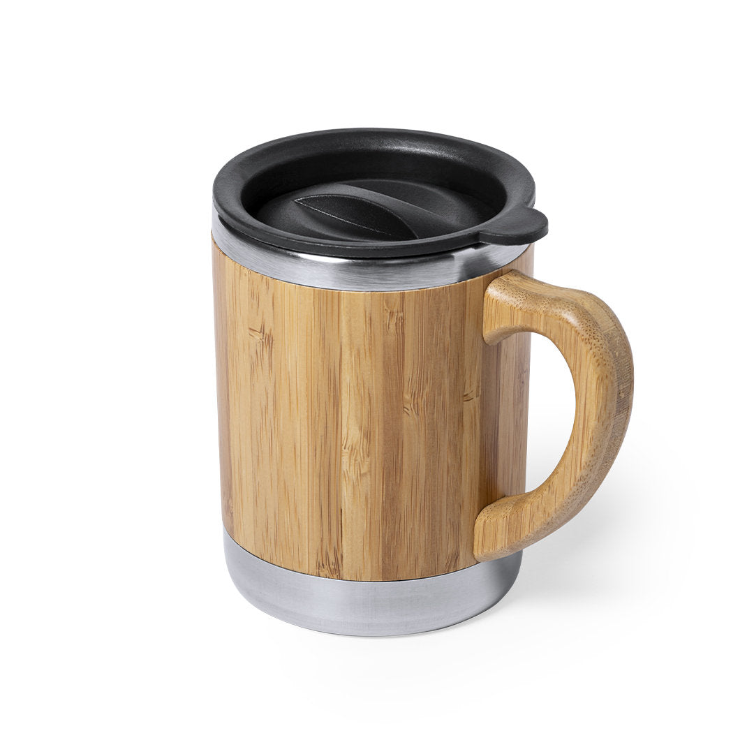Mug Tazón Bamboo / Acero Inoxidable