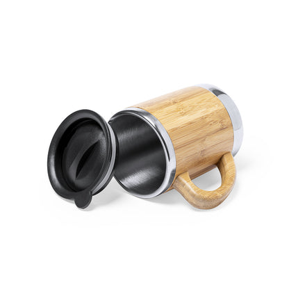 Mug Tazón Bamboo / Acero Inoxidable