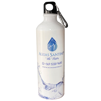Botella aluminio deportiva