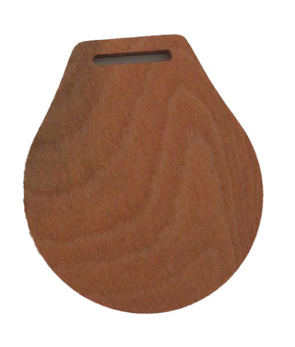 Medalla madera. Redonda B. 5 cms