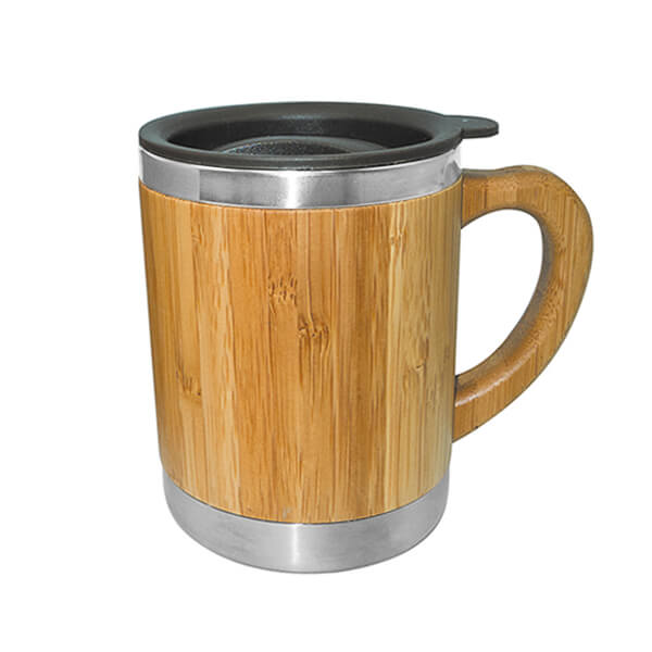 Mug Tazón Bamboo / Acero Inoxidable M1